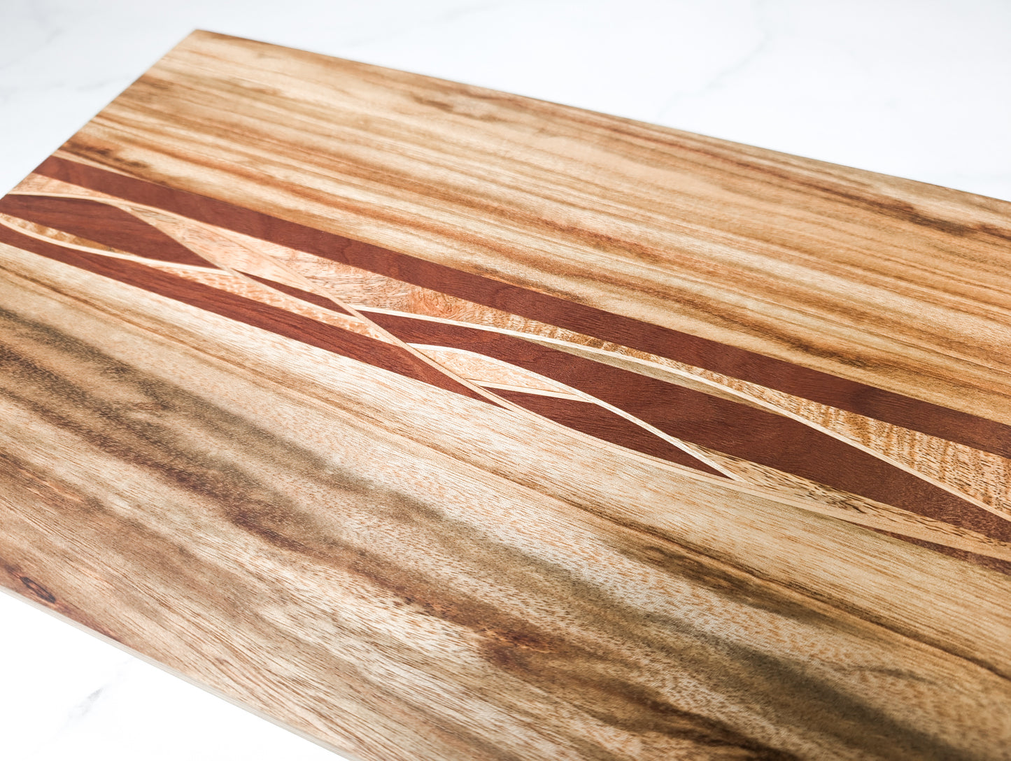 Wavey Design Cutting Board - Multiple Timbers