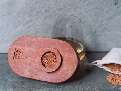 Whiskey and Cocktail Smoker | Red Gum or Spotted Gum Hardwood Whiskey Smoker